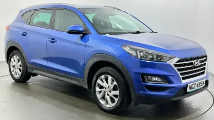 Used Hyundai Tucson SE 132 HP (97 kW) 2019 Blue SUV