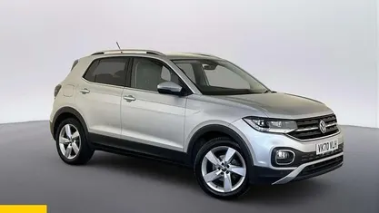 Used VW T-Cross SEL 116 HP (85 kW) 2020 Silver SUV