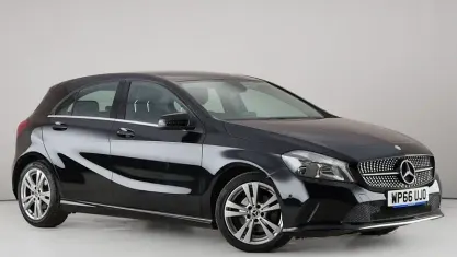 Used Mercedes A200 Executive 136 HP (100 kW) 2016 Black Hatchback
