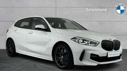 Used BMW 118 M Sport 136 HP (100 kW) 2024 White Hatchback
