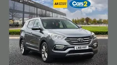 Silver Used 2018 Hyundai Santa Fe Premium SUV | £19,750 (Good price)
