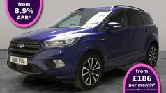 Blue Used 2018 Ford Kuga ST-Line SUV | £11,154 (Fair price)