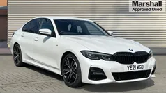 White Used 2021 BMW 320 M Sport Sedan | £23,596 (Fair price)