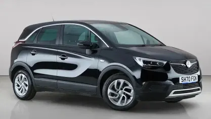Used Vauxhall Crossland X Business Edition 83 HP (61 kW) 2020 Black SUV