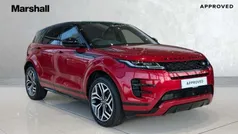 Red Used 2021 Land Rover Range Rover evoque HSE Dynamic SUV | £28,577 (Fair price)