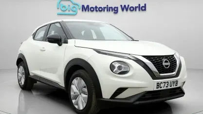 Used Nissan Juke Acenta 117 HP (86 kW) 2023 White SUV