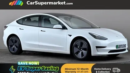 White Used 2022 Tesla Model 3 RWD Sedan | £19,497 (Fair price)