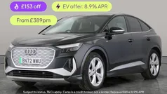 Black Used 2022 Audi Q4 Sportback e-tron S-Line SUV | £25,116 (Super price)