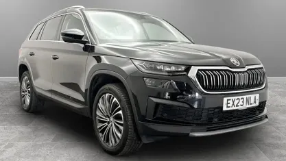 Used Skoda Kodiaq SE L Executive 150 HP (110 kW) 2023 Black SUV