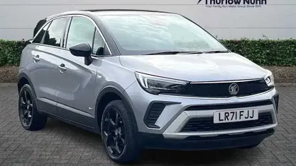 Used Vauxhall Crossland S 110 HP (80 kW) 2021 Quartz grey SUV