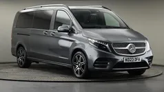 Grey Used 2023 Mercedes V220 AMG line MPV | £56,500 (Good price)