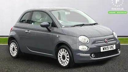 Used Fiat 500 Lounge 69 HP (50 kW) 2019 Grey Hatchback