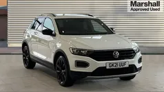 Pure white Used 2021 VW T-Roc Black Edition SUV | £18,901 (Fair price)