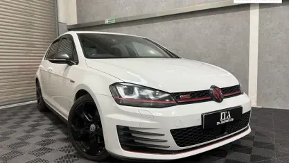 Used VW Golf VII GTI 220 HP (161 kW) 2014 White Hatchback