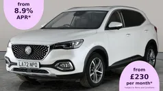 White Used 2022 MG HS Exclusive SUV | £16,786 (Fair price)