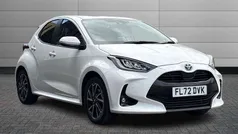 White Used 2022 Toyota Yaris Hybrid Design Hatchback | £16,671 (Fair price)