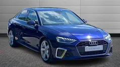 Blue Used 2022 Audi A4 S-Line Sedan | £21,490 (Fair price)