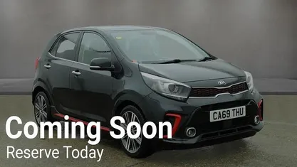 Used Kia Picanto GT-Line S 101 HP (74 kW) 2019 Black Hatchback