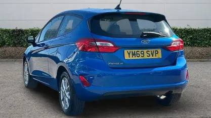 Used Ford Fiesta Zetec 86 HP (63 kW) 2019 Blue Hatchback