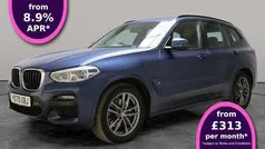 Blue Used 2020 BMW X3 M Sport SUV | £22,122 (Good price)