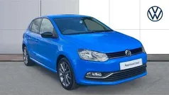 Blue Used 2015 VW Polo Design Hatchback | £7,498 (Fair price)