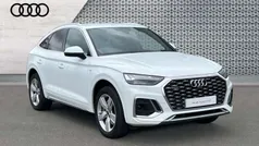 White Used 2021 Audi Q5 Sportback S-Line SUV | £28,969 (Good price)