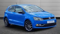 Blue Used 2015 VW Polo Design Hatchback | £7,395 (Fair price)