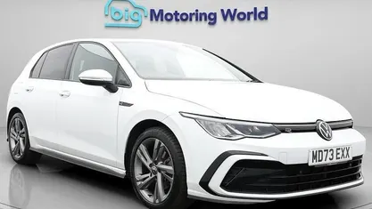 White Used 2023 VW Golf VIII R-line Hatchback | £18,100 (Fair price)