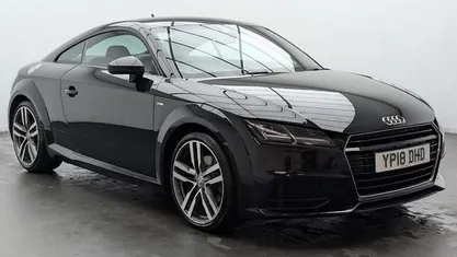 Black Used 2018 Audi TT S-Line Coupe | £16,250 (Super price)