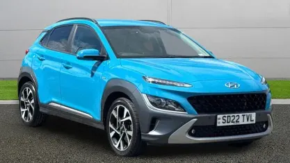 Used Hyundai Kona Premium 120 HP (88 kW) 2022 Blue SUV