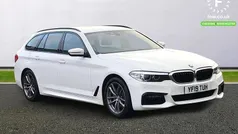 White Used 2019 BMW 520 M Sport Estate | £18,899 (Fair price)