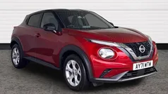 Red Used 2021 Nissan Juke N-Connecta SUV | £13,345 (Fair price)