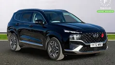 Black Used 2023 Hyundai Santa Fe Ultimate SUV | £28,599 (Good price)