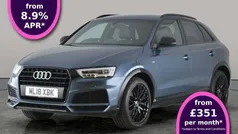 Blue Used 2018 Audi Q3 Black Edition SUV | £18,860 (Fair price)