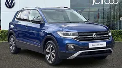 Blue Used 2021 VW T-Cross Black Edition SUV | £15,352 (Fair price)