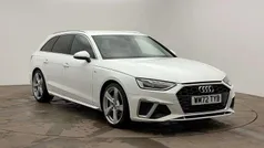 White Used 2023 Audi A4 S-Line Estate | £27,884 (Good price)