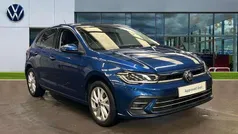 Blue Used 2021 VW Polo Style Hatchback | £16,198 (Fair price)