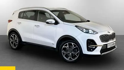 Used Kia Sportage GT-Line 136 HP (100 kW) 2021 White SUV