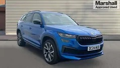 Blue Used 2024 Skoda Kodiaq SportLine SUV | £36,950 (Fair price)