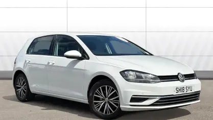 Second-hand VW Golf VII SE 125 CP (91 kW) 2018 Alb Hatchback
