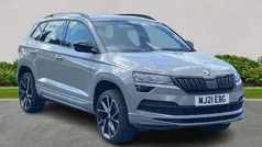 Grey Used 2021 Skoda Karoq SportLine SUV | £20,490 (Fair price)