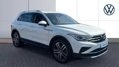 White Used 2022 VW Tiguan Elegance SUV | £24,285 (Fair price)