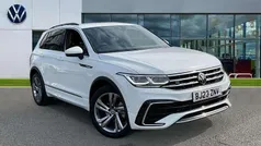 Pure white Used 2023 VW Tiguan R-line Edition SUV | £27,267 (Fair price)