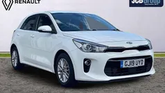 White Used 2019 Kia Rio 2 Hatchback | £9,495 (Fair price)