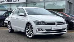 White Used 2021 VW Polo SEL Hatchback | £15,295 (Fair price)