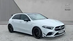 White Used 2022 Mercedes A35 AMG Premium Plus Hatchback | £33,812 (Fair price)