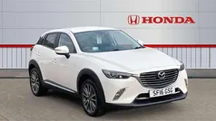 White Used 2016 Mazda CX-3 Inclusive SUV | £9,030 (Fair price)