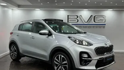 Used Kia Sportage 136 HP (100 kW) 2019 Silver SUV