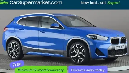 Begagnad BMW X2 M Sport 220 HK (161 kW) 2021 Blå SUV