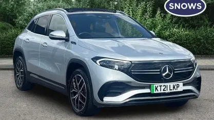 Used Mercedes EQA250 AMG line 139 kW (190 HP) 2021 Silver SUV